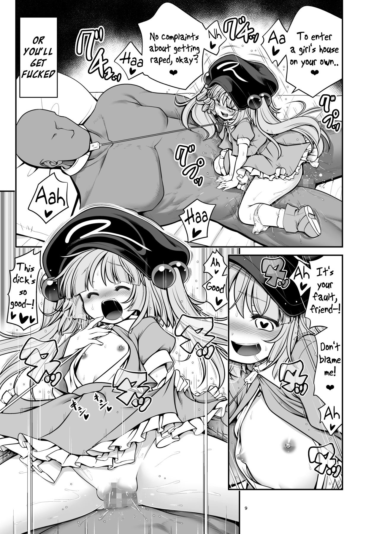 Hentai Manga Comic-A Wet Youkai's Mountain-Read-9